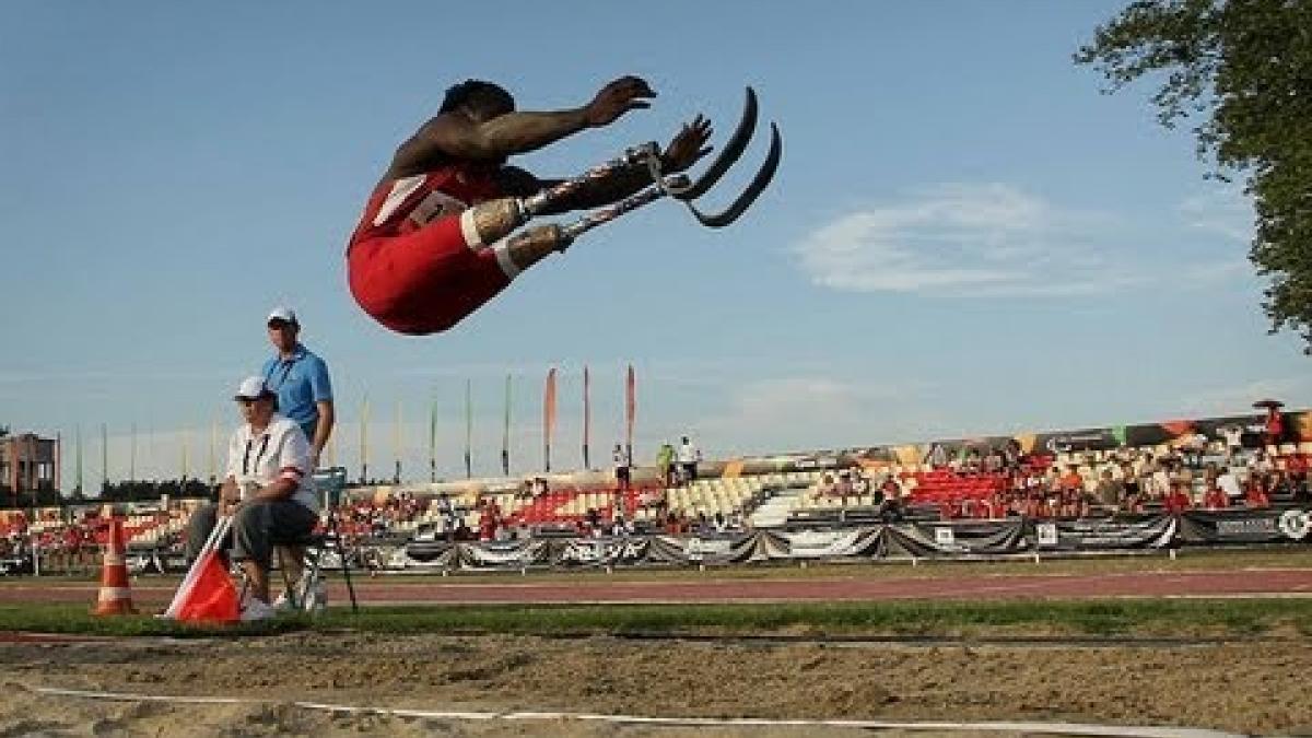 Athletics -  men's long jump T42 final  - 2013 IPC Athletics World Championships, Lyon