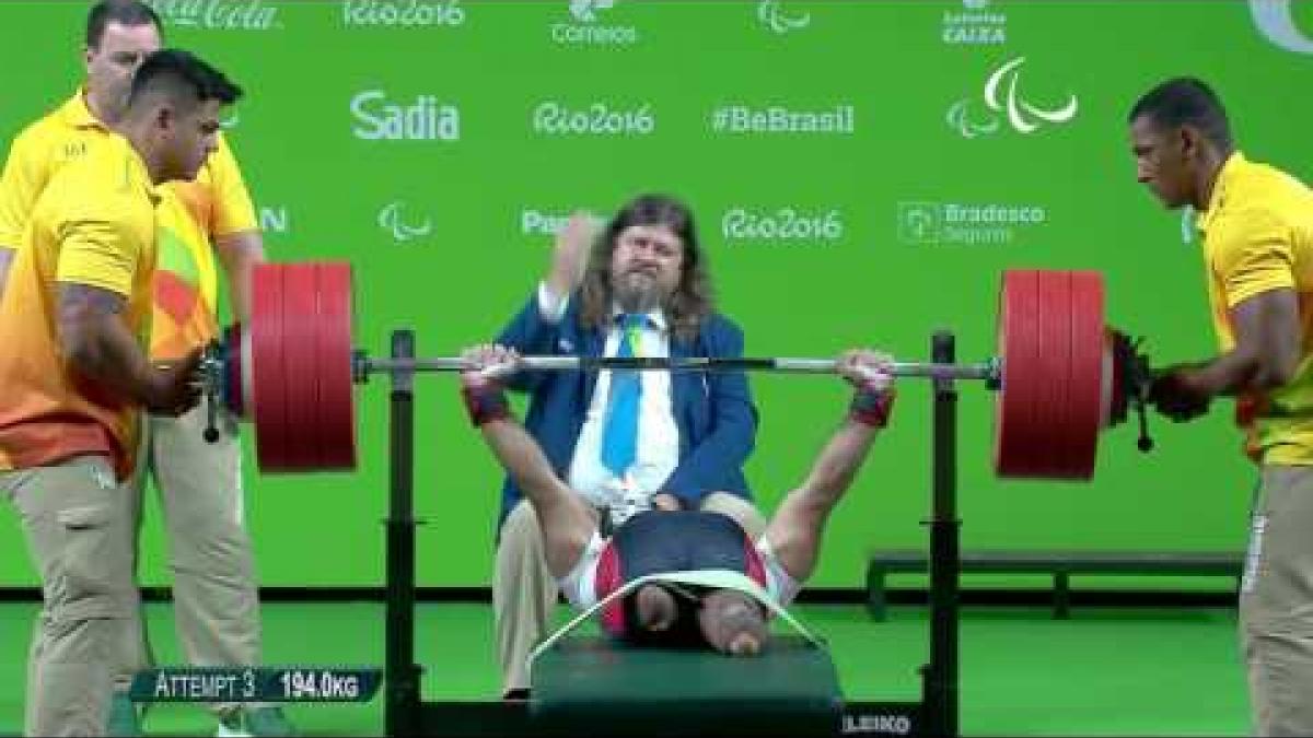 Powerlifting | JAWAD Ali wins Silver | Men’s -59kg | Rio 2016 Paralympic Games