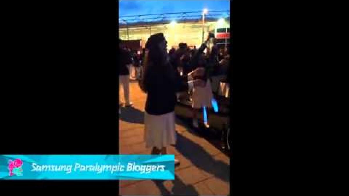 IPC Blogger - Archer Lee Ford entertains Team USA, Paralympics 2012