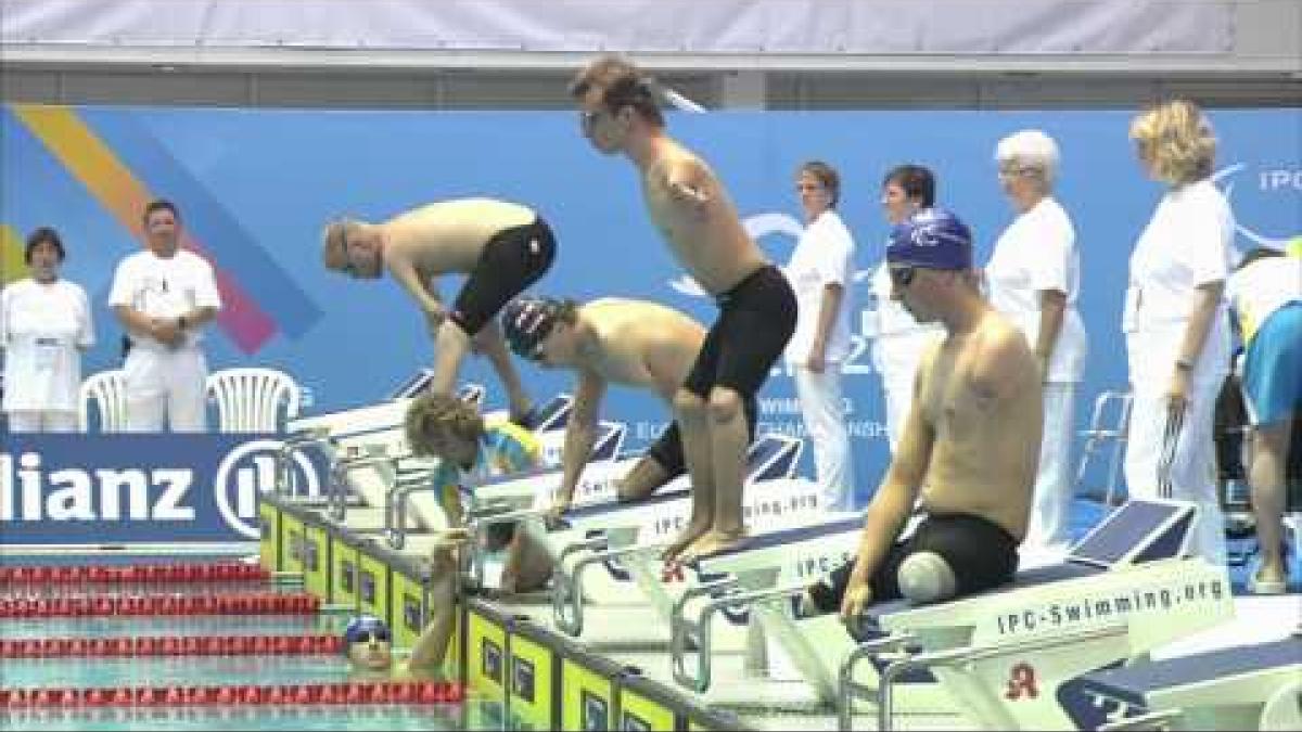 Men's 50m Butterfly S4 - 2011 IPC Swimming European Championships