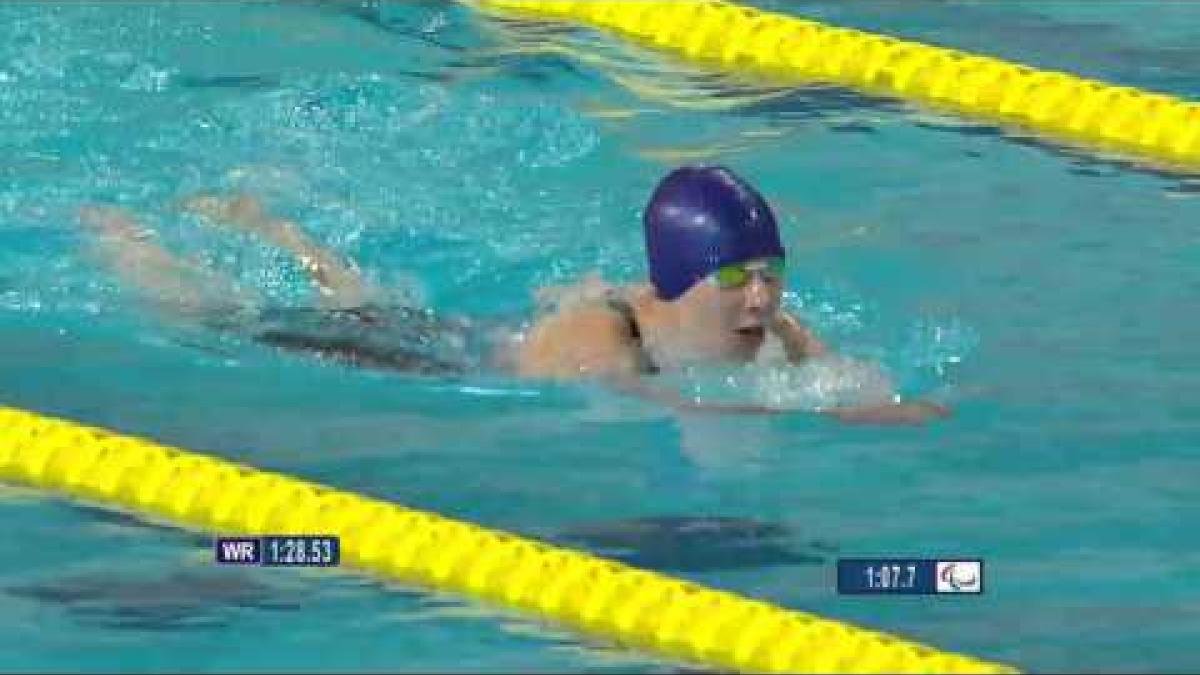 Women's 100m Breaststroke SB7 | Final | 2016 IPC Swimming European Open Championships Funchal