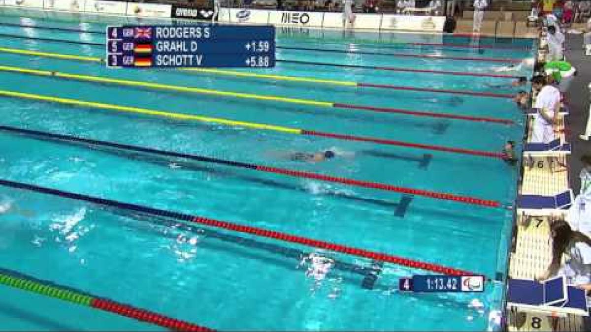 Women's 100m Freestyle S7 |Final | 2016 IPC Swimming European Open Championships Funchal