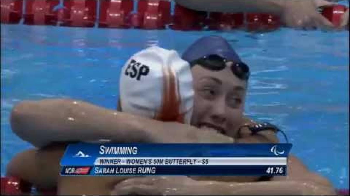 Swimming - Women's 50m Butterfly - S5 Final - London 2012 Paralympic Games