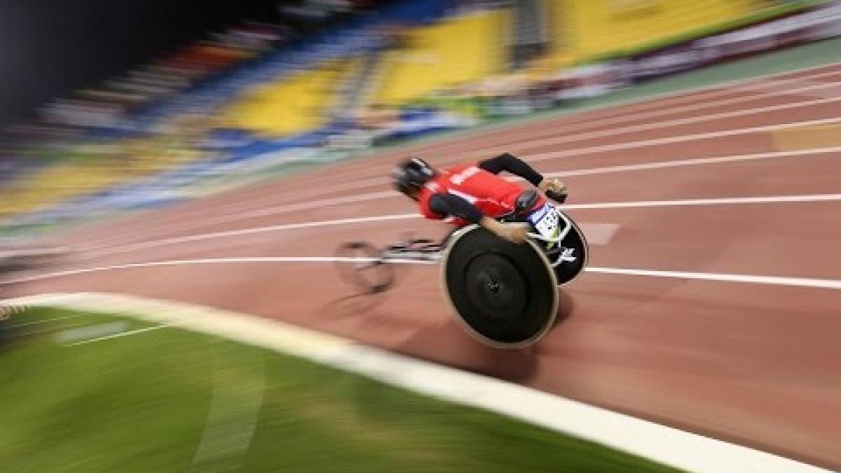Women's 1,500m T54 | heat 1 |  2015 IPC Athletics World Championships Doha