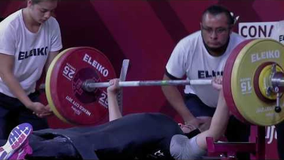 Rehab Ahmed | Gold | Women's Up to 50kg | Mexico City 2017 World Para Powerlifting Championships