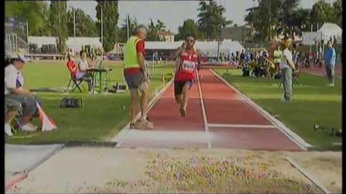 Athletics - men's long jump T11 final - 2013 IPC Athletics World Championships, Lyon