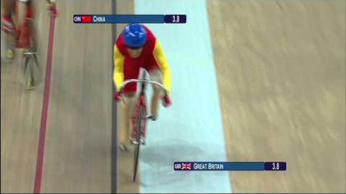 Cycling Men's Team Sprint LC1-4 CP3-4 Gold Medal Race - Beijing 2008 Paralympic Games