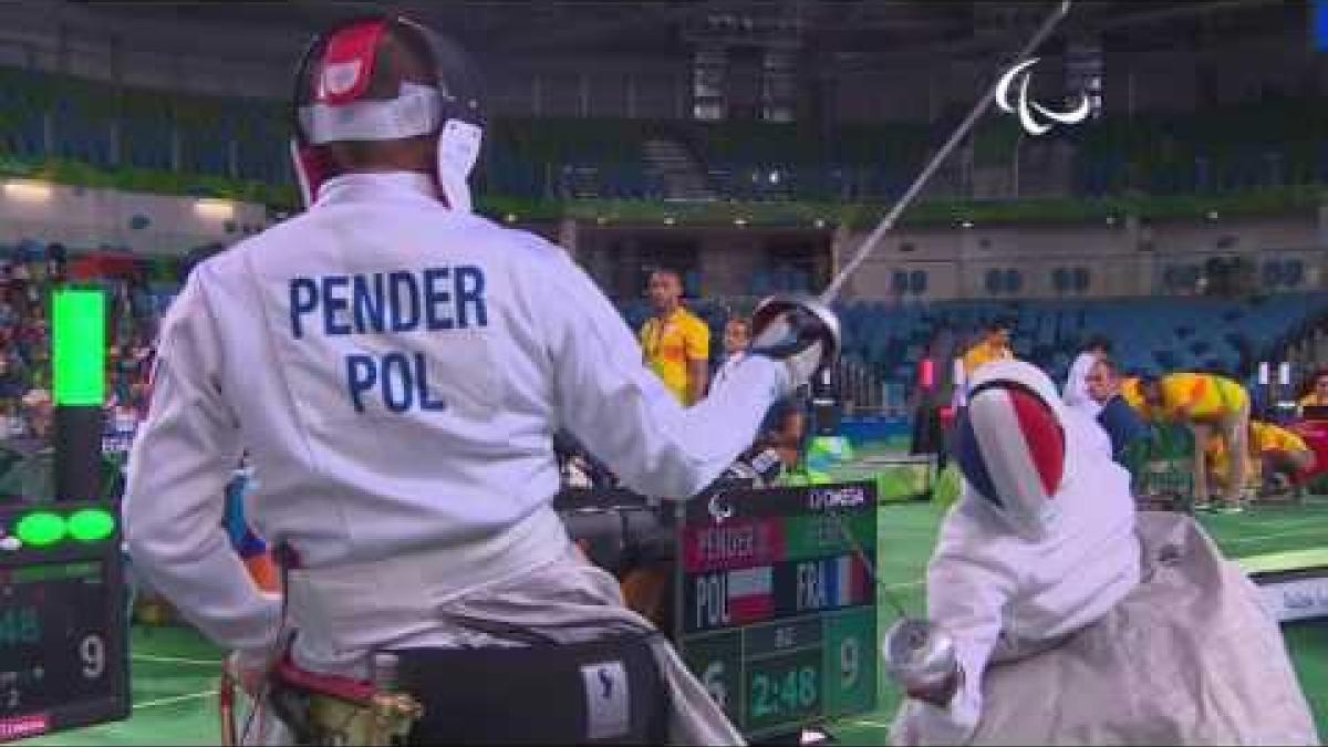 Wheelchair Fencing | FRA v POL | Men’s Team Epee - Semi finals | Rio 2016 Paralympic Games