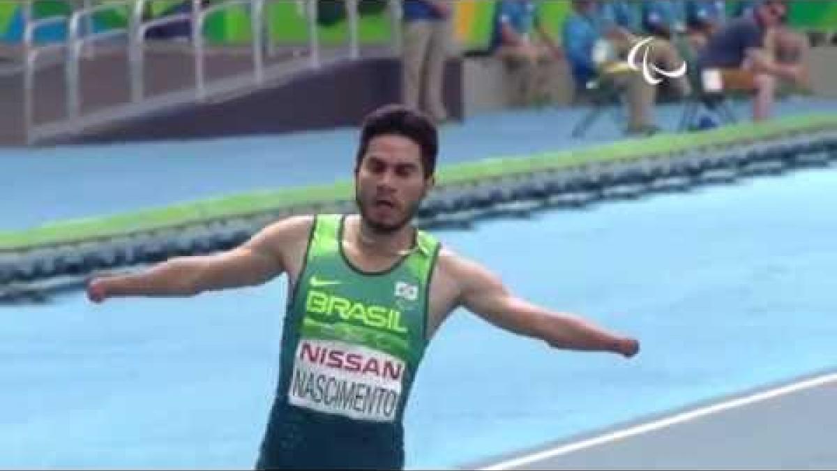 Athletics | Men's 100m - T47 Round 1 heat 2 | Rio 2016 Paralympic Games