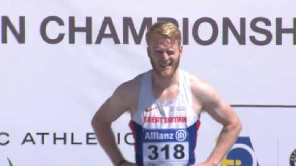 Men's 100 m T44 | semi2 | 2016 IPC Athletics European Championships Grosseto