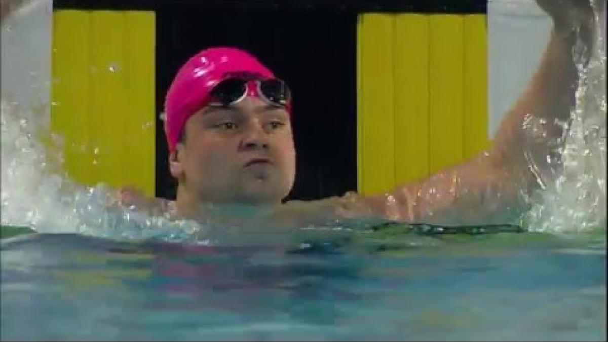 Men's 100m Breaststroke SB5 | Final | 2016 IPC Swimming European Open Championships Funchal