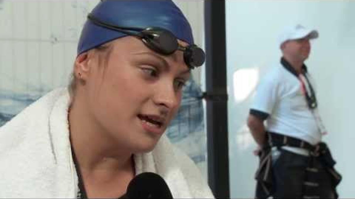 Olga Sviderska, Ukraine - Women's 150m Individual Medley SM3