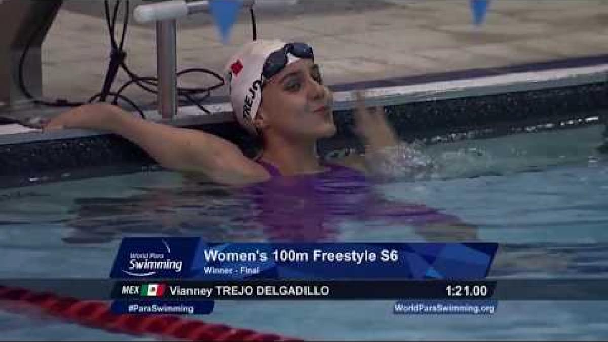 Women's 100 m Freestyle S6 | Final | Mexico City 2017 World Para Swimming Championships