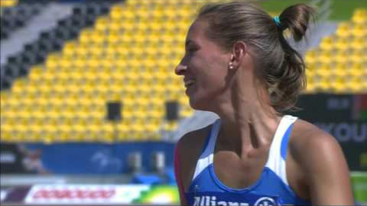 Women's 200m T12 | semi-final 2 |  2015 IPC Athletics World Championships Doha