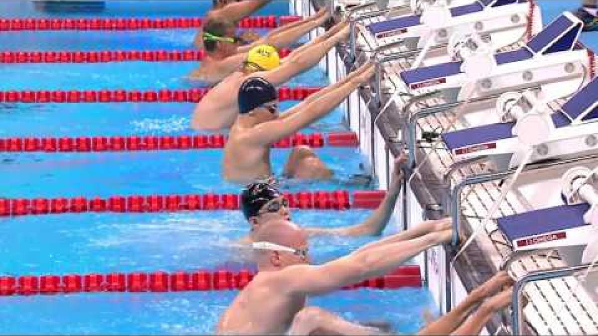 Swimming | Men&#039;s 100m Backstroke S11 Heat 2 | Rio 2016 Paralympic Games