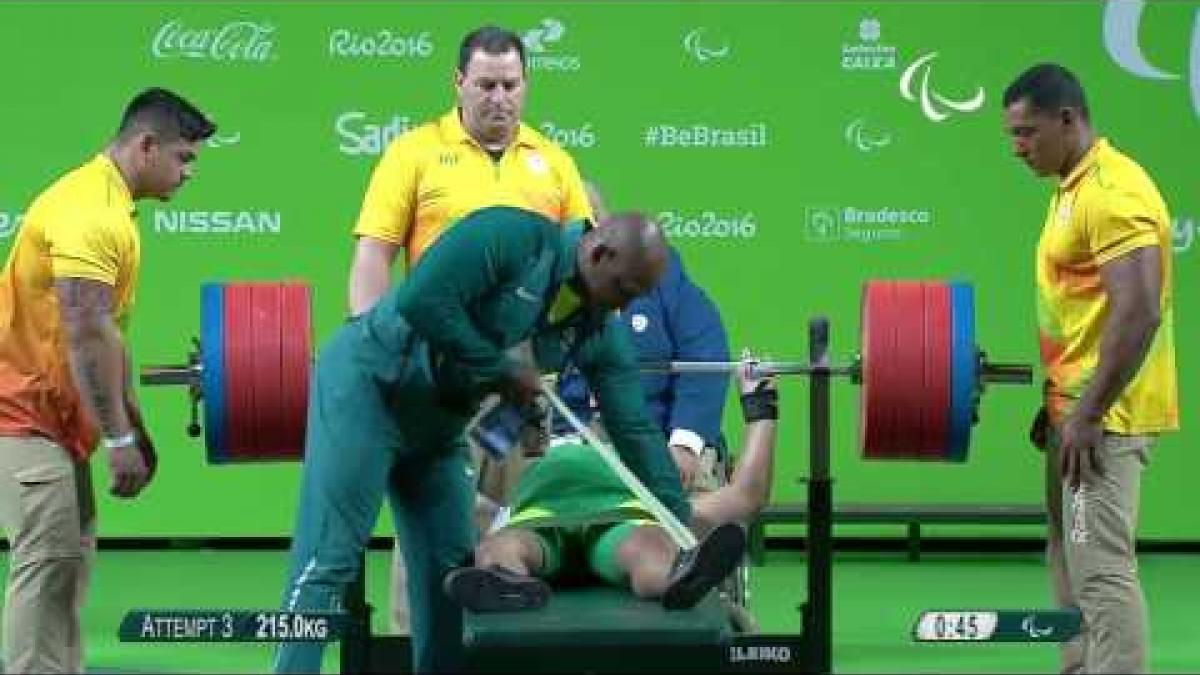 Powerlifting | DA SILVA Evanio Brazil | Men’s -88kg | Rio 2016 Paralympic Games