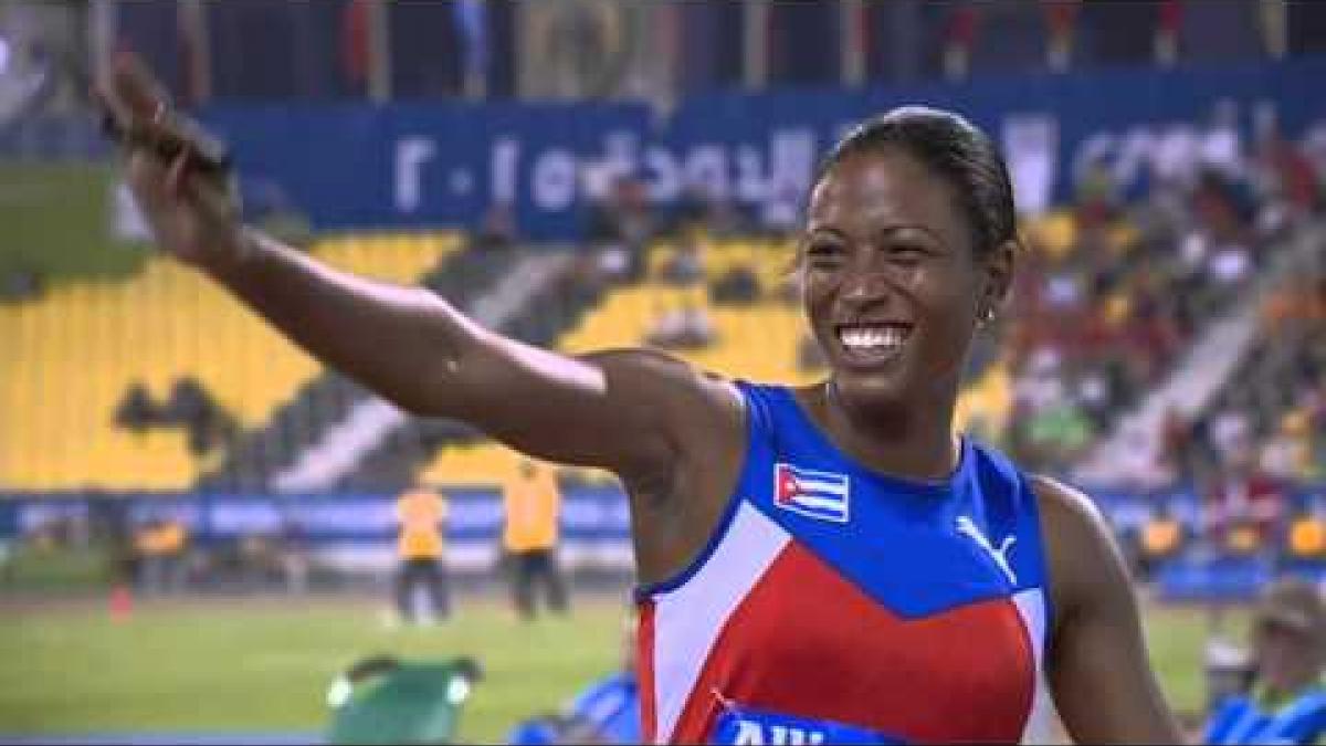Women's 100m T12 | heat 2 |  2015 IPC Athletics World Championships Doha