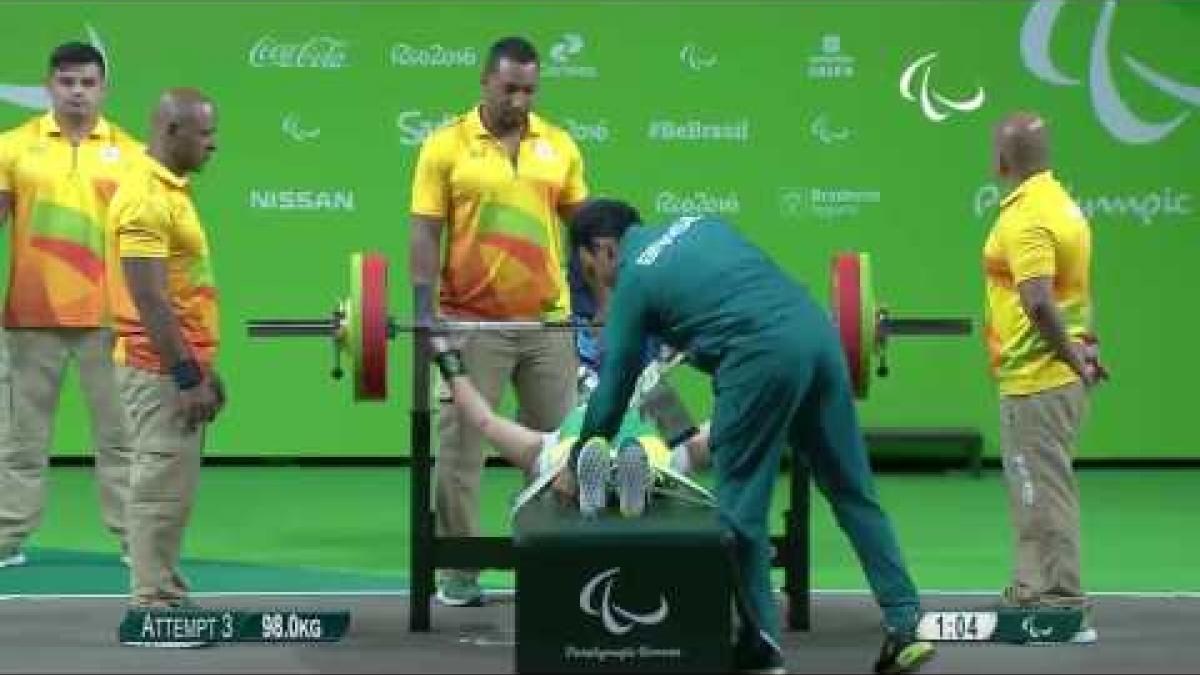 Powerlifting | Terzinha SANTOS | Brazil | Womens’s -67kg | Rio 2016 Paralympic Games