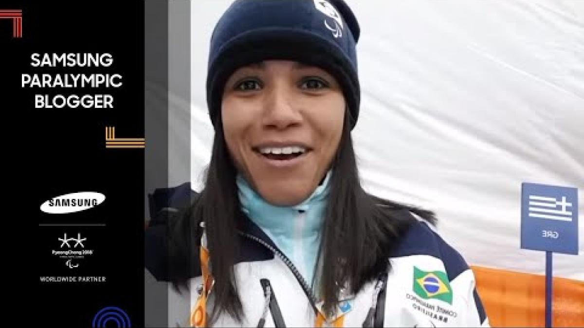 Aline Rocha | Opening Ceremony | Samsung Paralympic Blogger | PyeongChang 2018