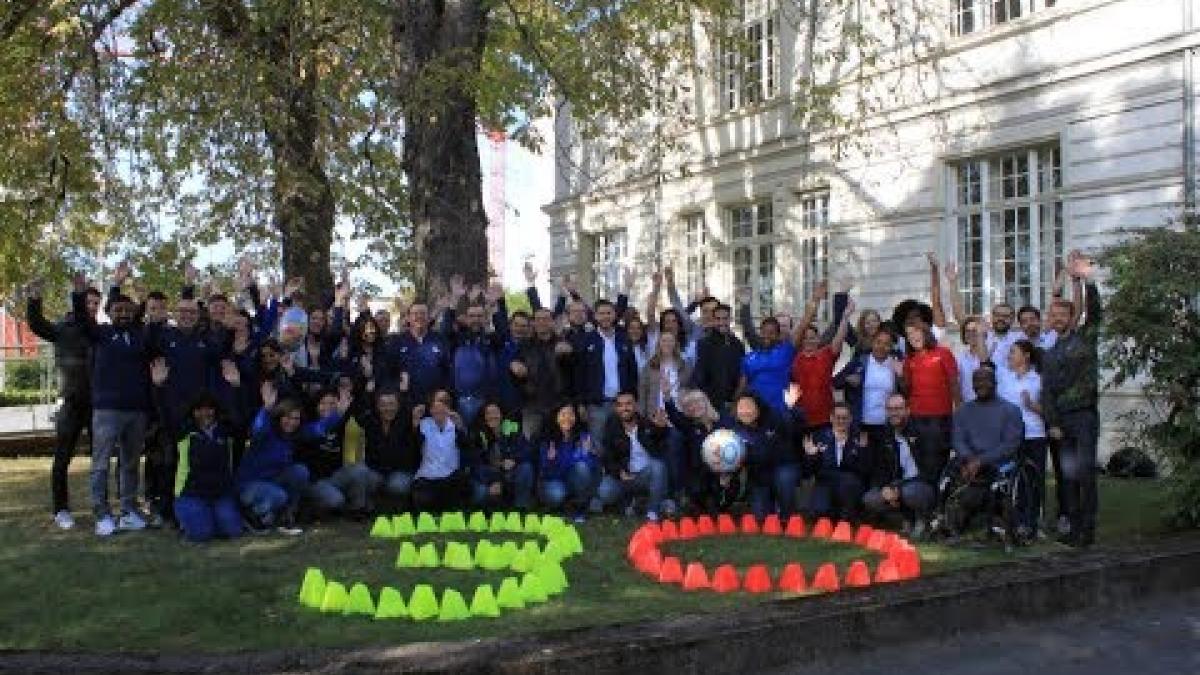 What's the best thing about working at the International Paralympic Committee?