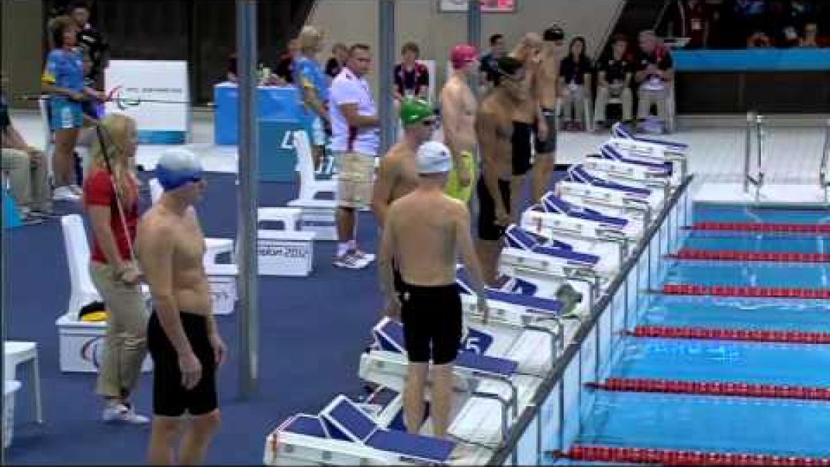 Swimming - Men's 100m Freestyle - S11 Heat 1 - 2012 London Paralympic Games