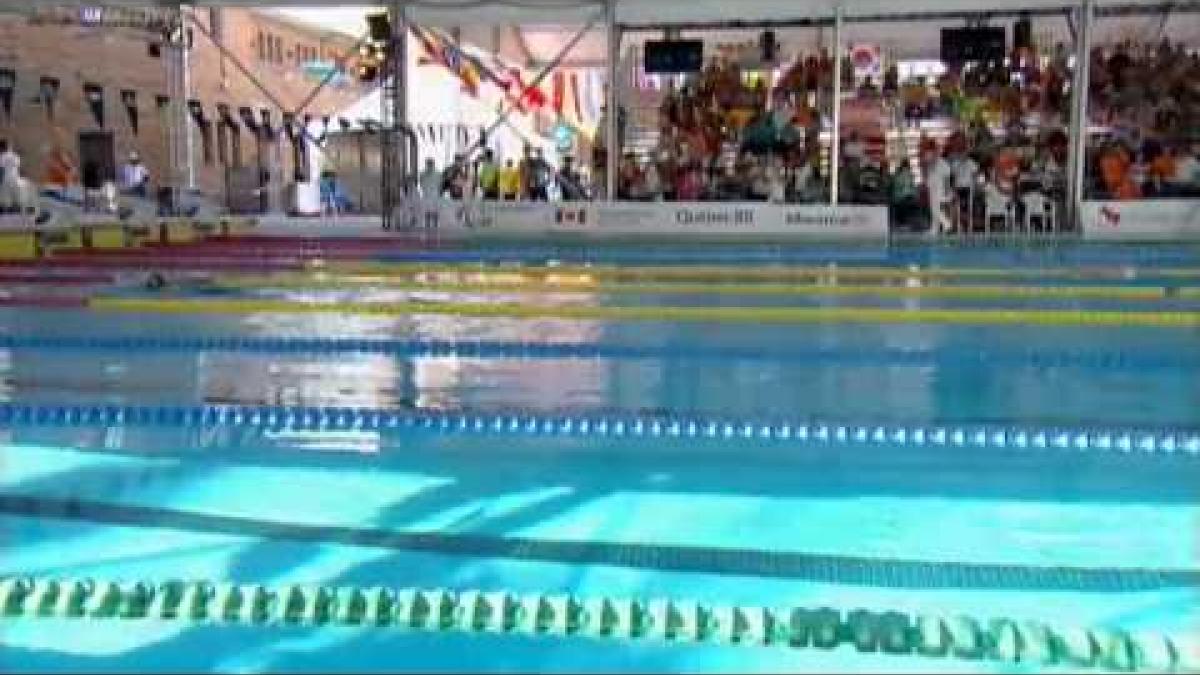 Swimming - women's 150m individual medley SM4 and Men's 150m individual medley SM3