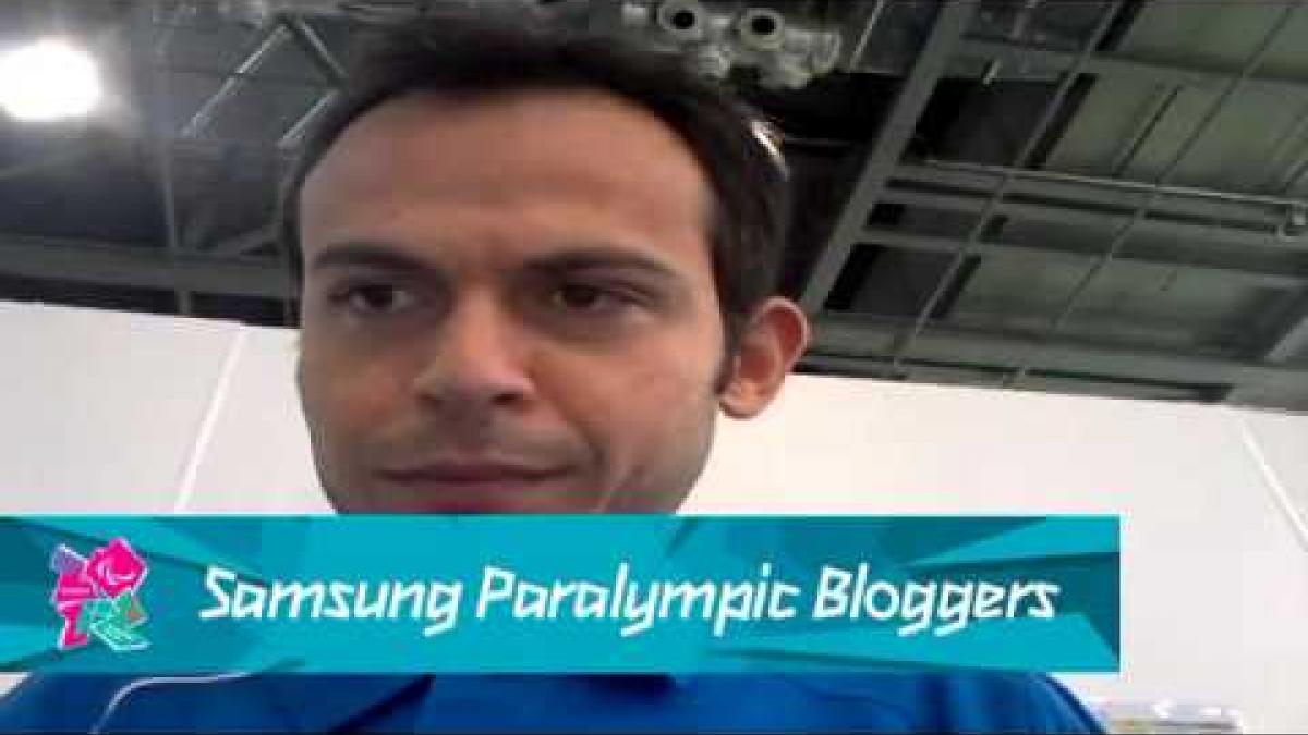 Grigoris Polvchronidis - Day 1 and day 2, Paralympics 2012