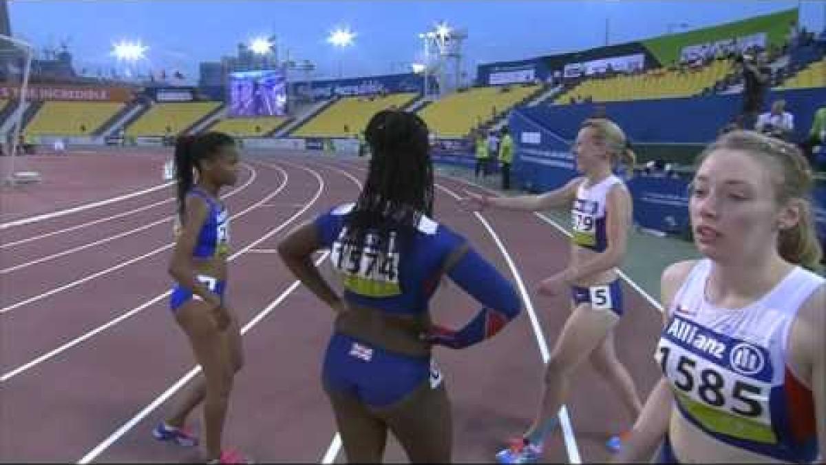 Women's 100m T37 | final |  2015 IPC Athletics World Championships Doha