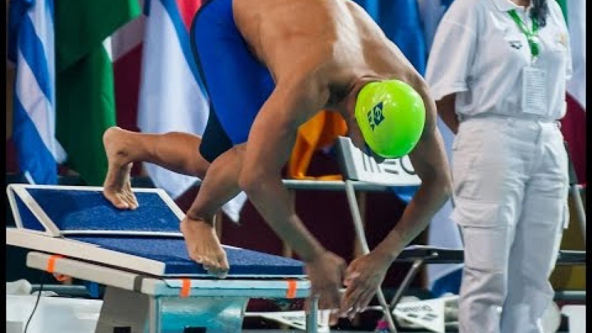 Men's 100m Freestyle  S11 | Final | 2016 IPC Swimming European Open Championships Funchal