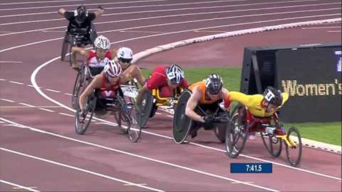 Women's 5000m T54 | heat 1 |  2015 IPC Athletics World Championships Doha