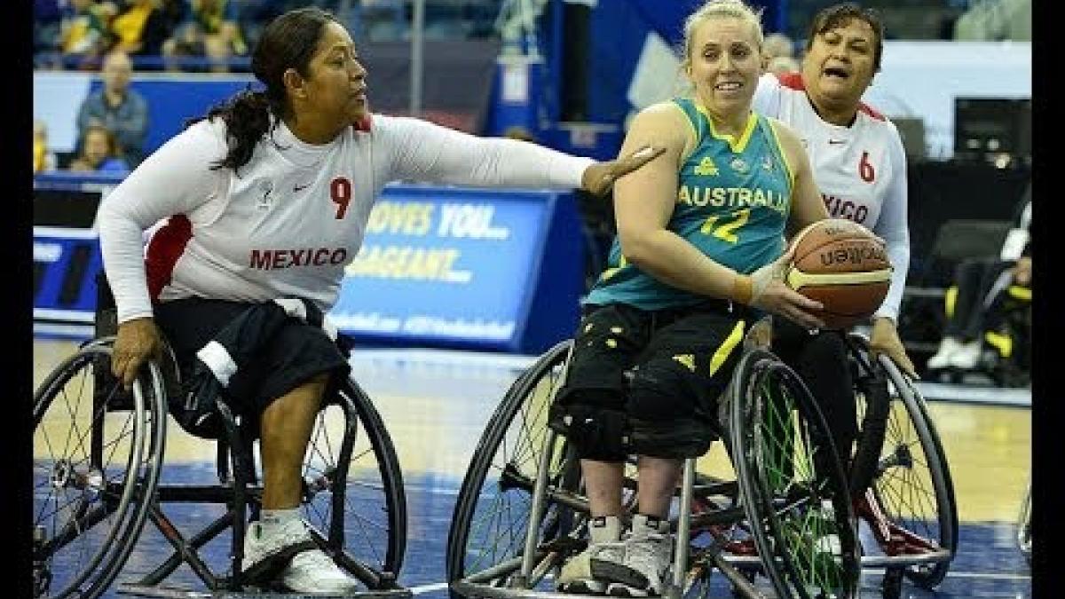 Australia v Mexico highlights | 2014 IWBF Women's World Wheelchair Basketball Championships
