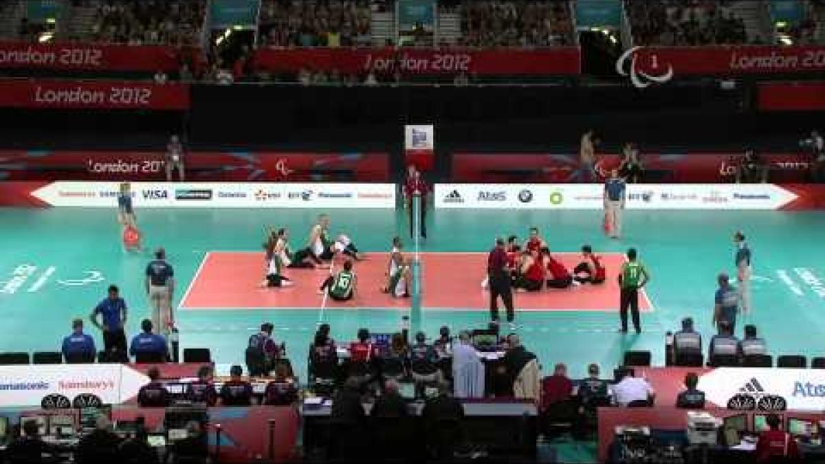 Sitting Volleyball - IRI vs BRA - Men's Preliminaries Pool B - London 2012 Paralympic Games