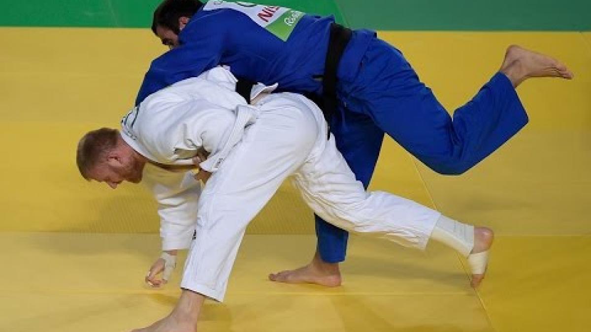 Judo | Ukraine v Georgia | Men's -90 kg Gold Medal Contest | Rio 2016 Paralympic Games