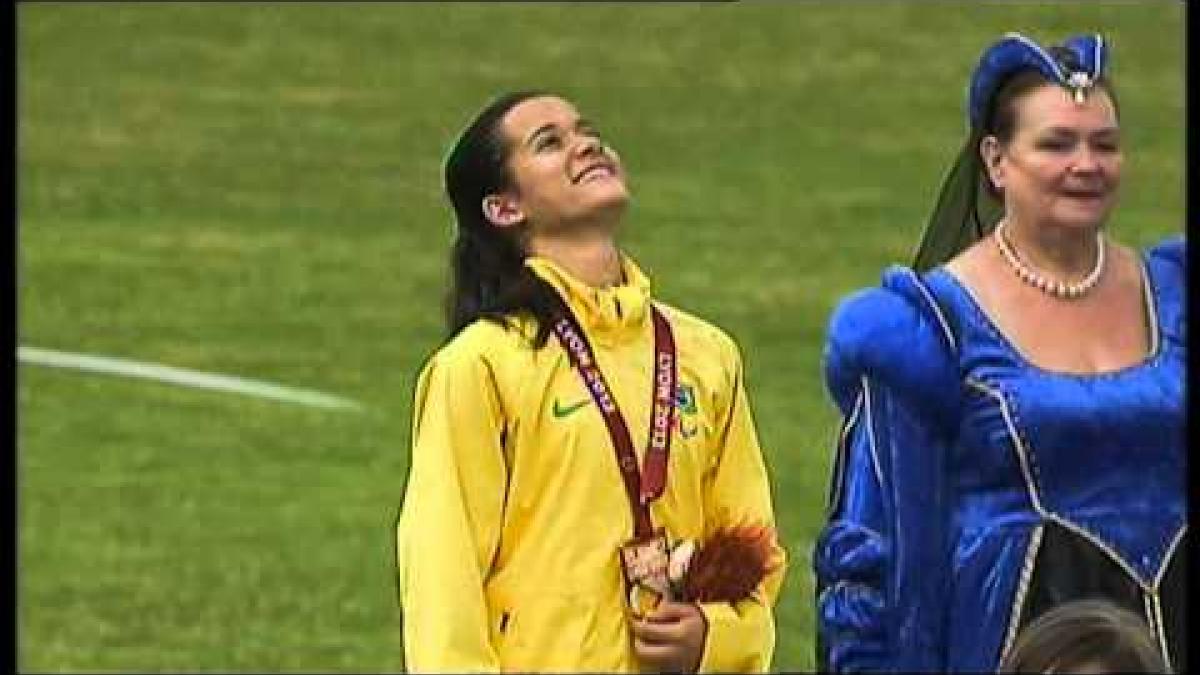 Athletics - women's 200m T38 Medal Ceremony - 2013 IPC Athletics World Championships, Lyon