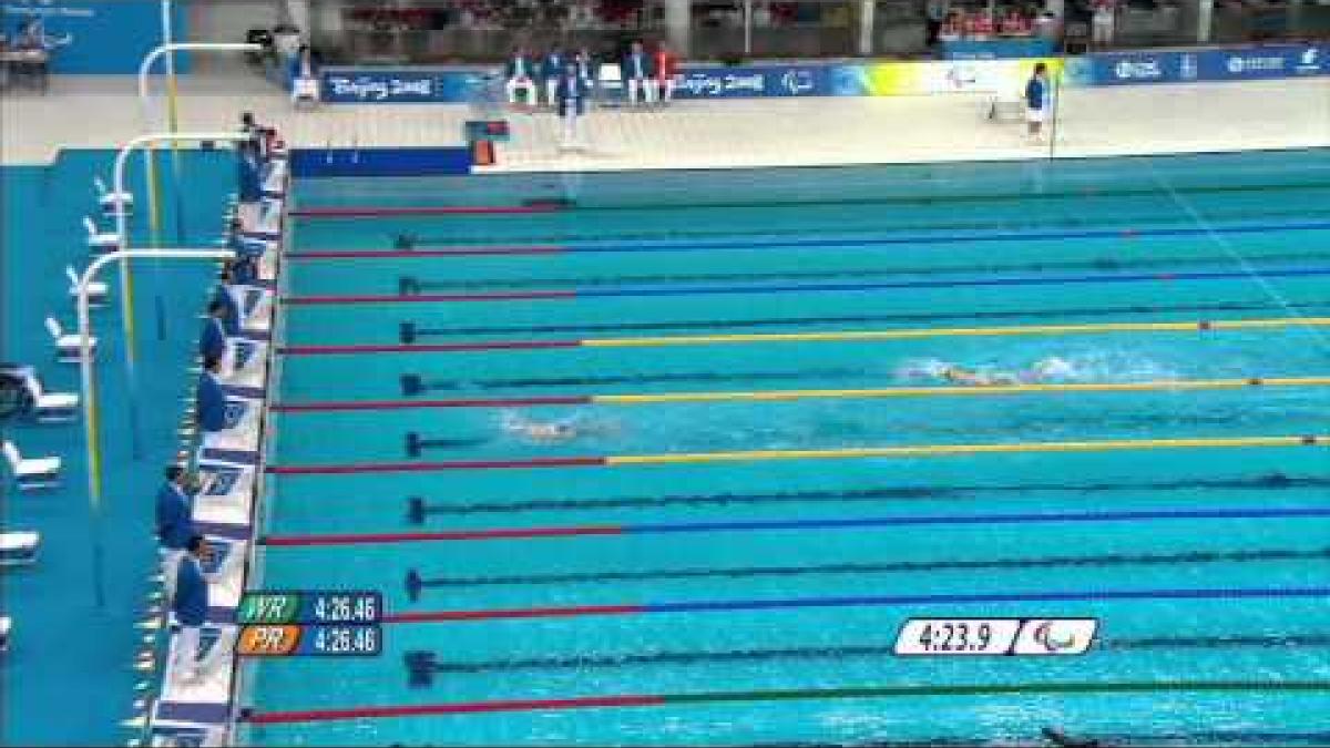 Swimming Men's 400m Freestyle S8 - Beijing 2008 Paralympic Games