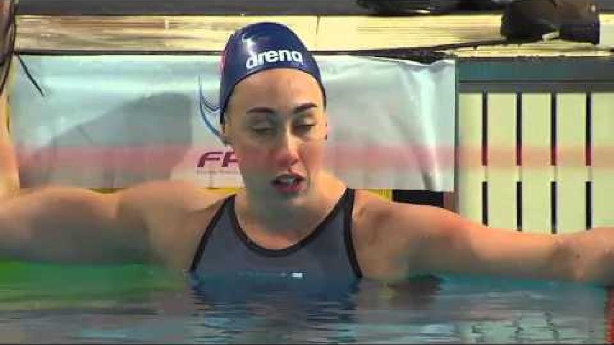 Women's 100m Breaststroke SB4 | Heat 2 | 2016 IPC Swimming European Open Championships Funchal