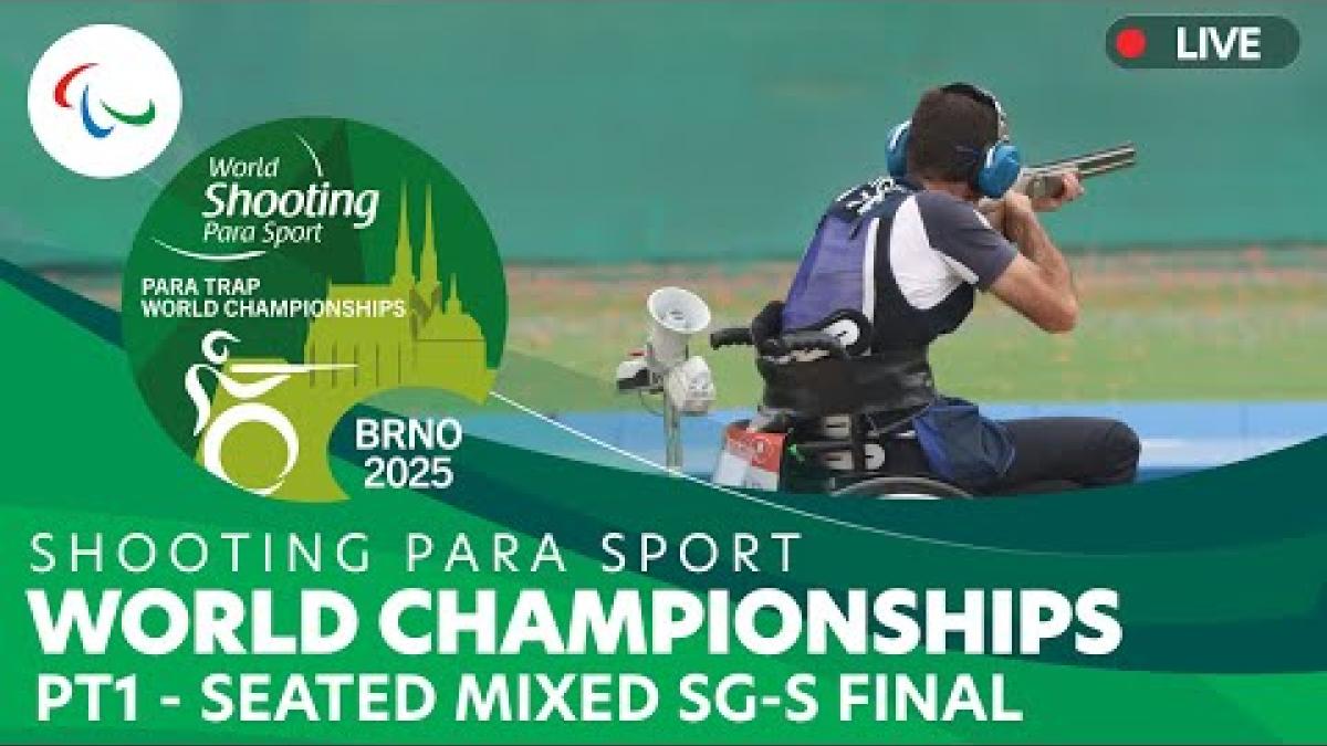 Brno 2025 Para Trap World Championships | PT1 Seated Mixed SG-S Final