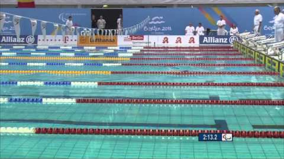2011 IPC Swimming Euros Berlin Men&#039;s 150m Individual Medley SM3