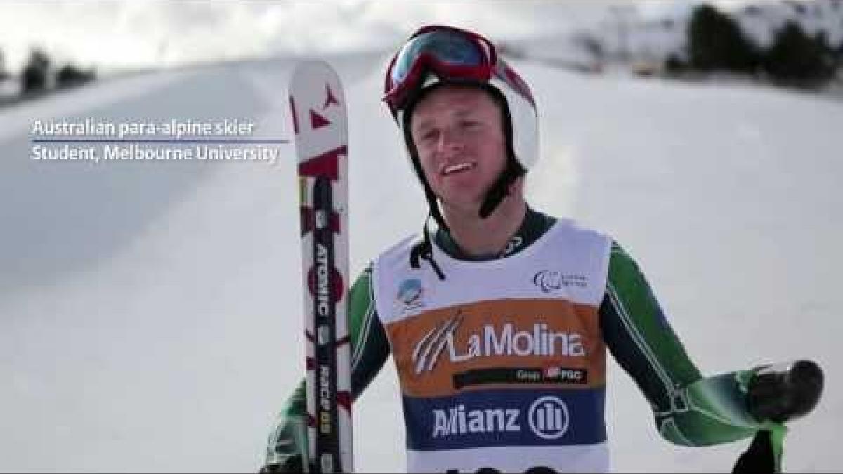 Mitch Gourley: a para-alpine skier