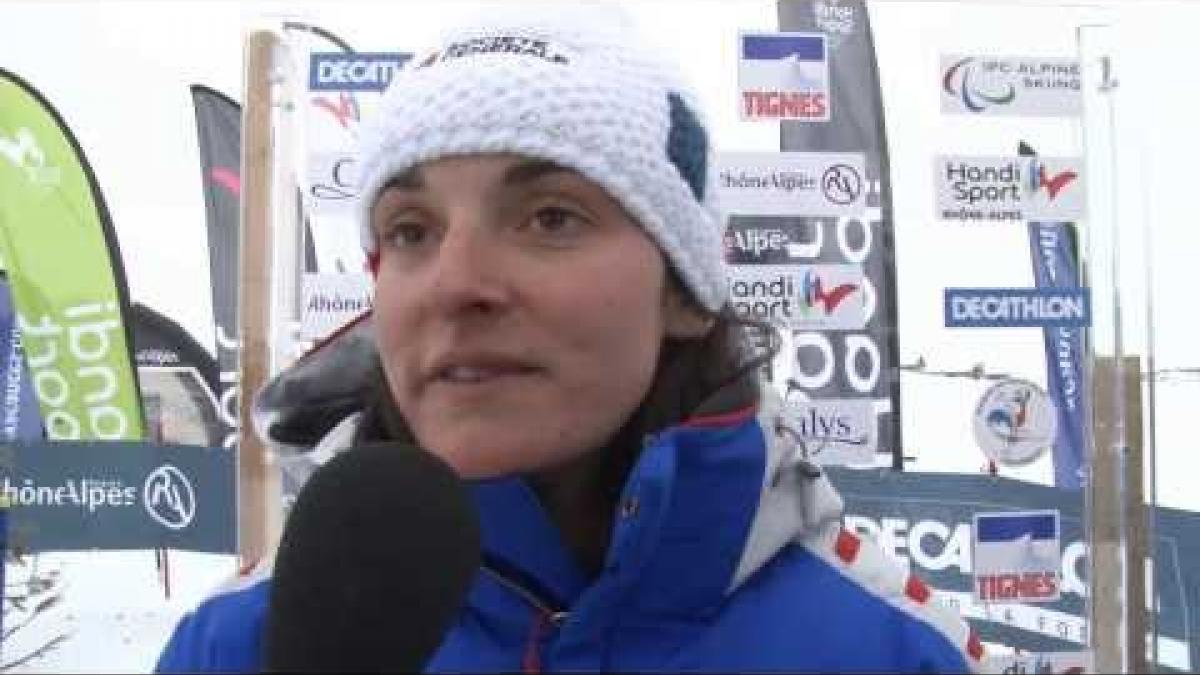 France's Marie Bochet wins women's giant slalom standing World Cup race in Tignes, France