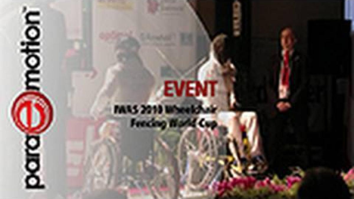 IWAS 2010 Wheelchair Fencing World Cup Malchow, Germany