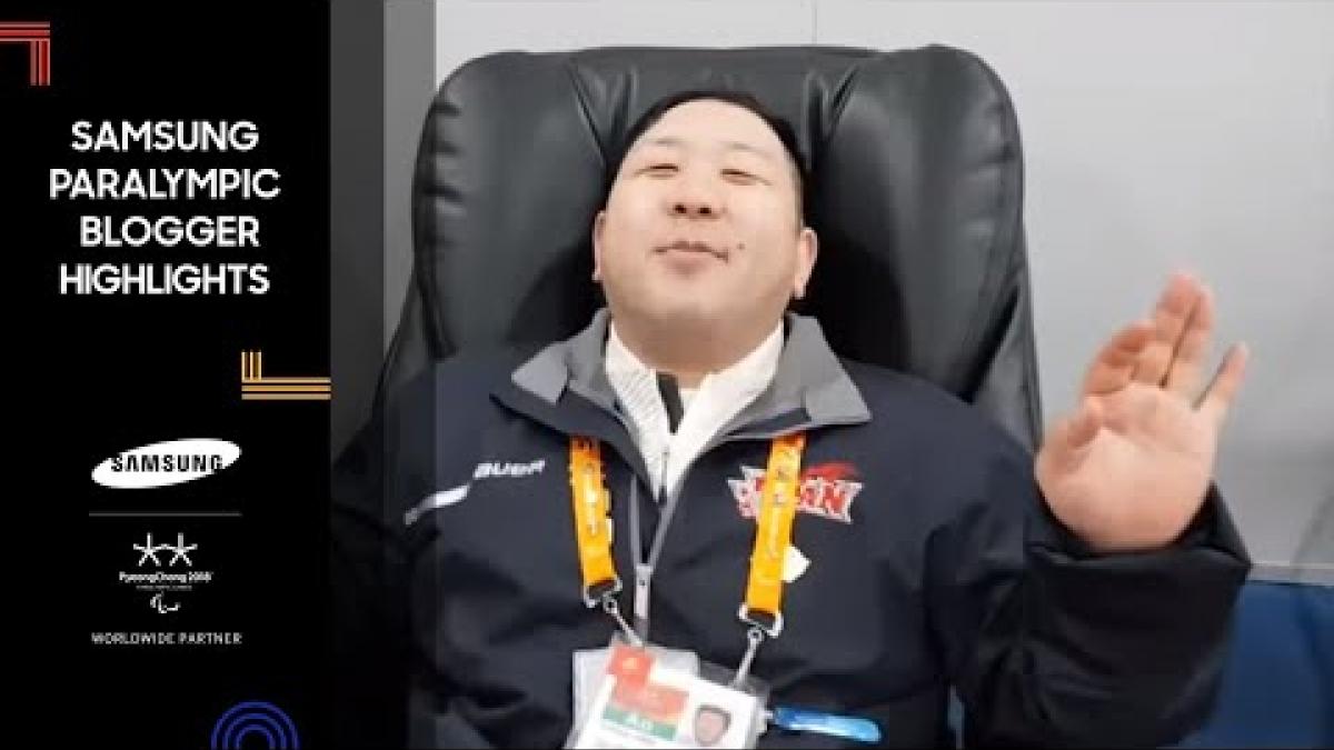 What Samsung Paralympic Bloggers do in their leisure time at PyeongChang 2018