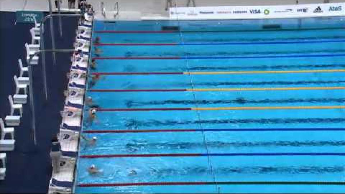 Swimming - Men's 100m Backstroke - S7 Heat 2 - 2012 London Paralympic Games