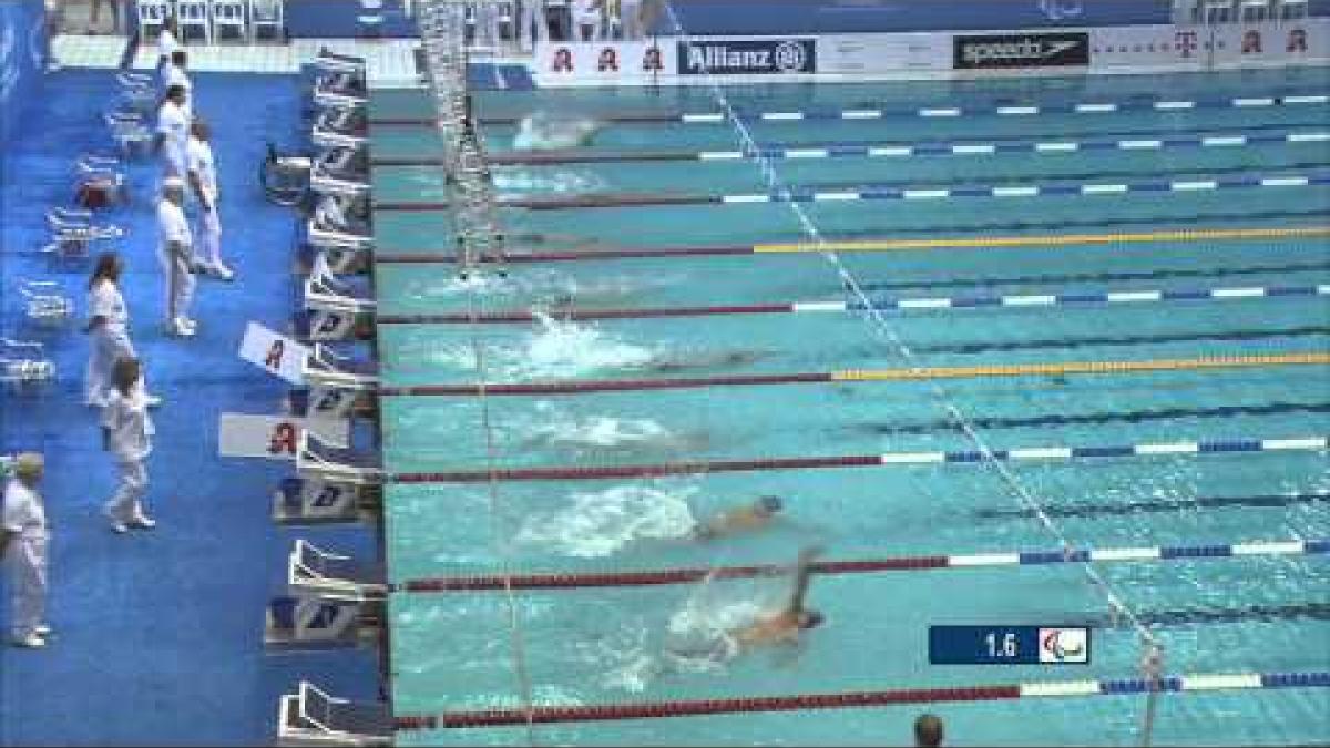 Men's 100m Backstroke S7 - 2011 IPC Swimming European Championships