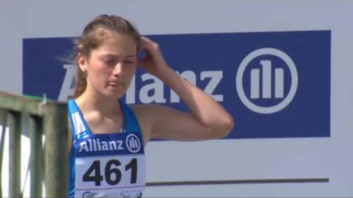 Women's 100 m T13 | final | 2016 IPC Athletics European Championships Grosseto