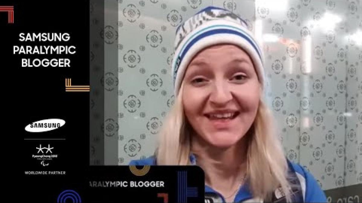 Sini Pyy | Time to say Thank You! | Samsung Paralympic Bloggers | PyeongChang 2018