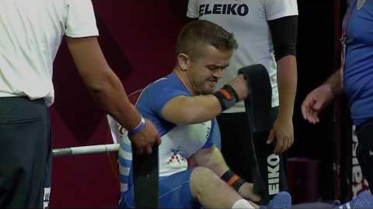 Dimitrios Bakochristos | Bronze | Men's Up to 54kg | Mexico City 2017 World Para Powerlifting