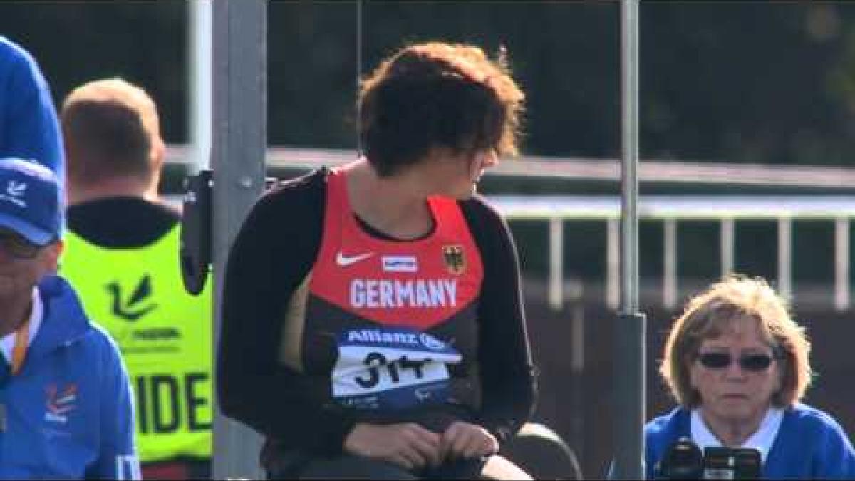 Women's javelin F34 | 2014 IPC Athletics European Championships Swansea