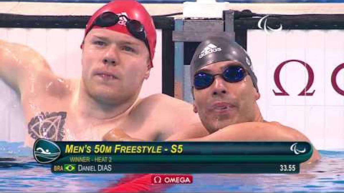 Swimming | Men's 50m Freesyle S5 heat 2 | Rio 2016 Paralympic Games