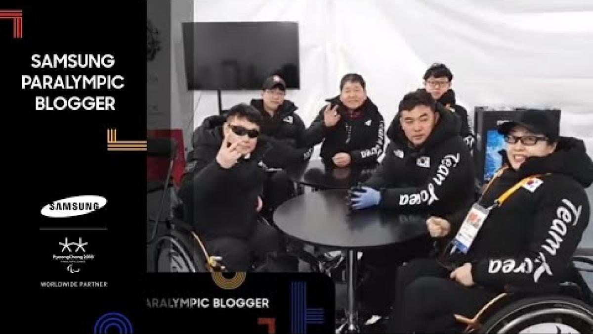 Bang Minja | Instruction video for the  Korean team | Samsung Paralympic Blogger